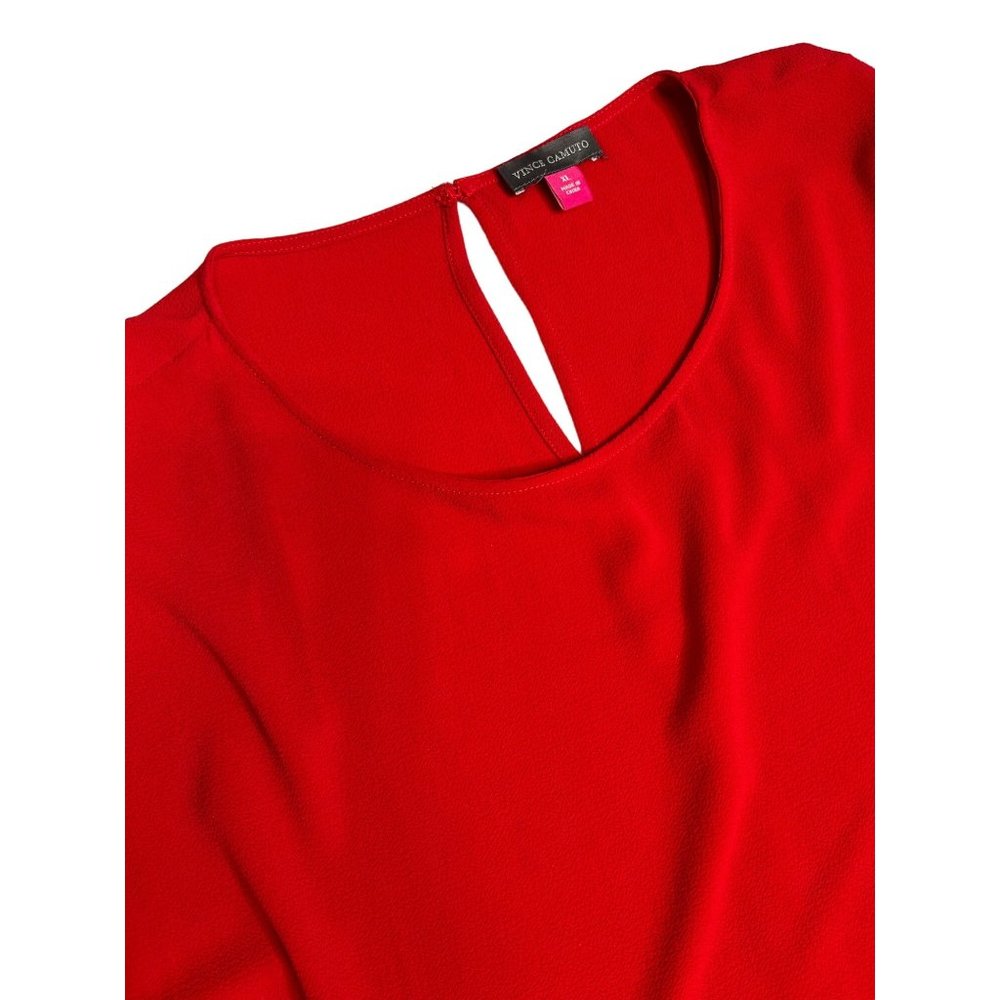 Vince Camuto Red Midi Dress